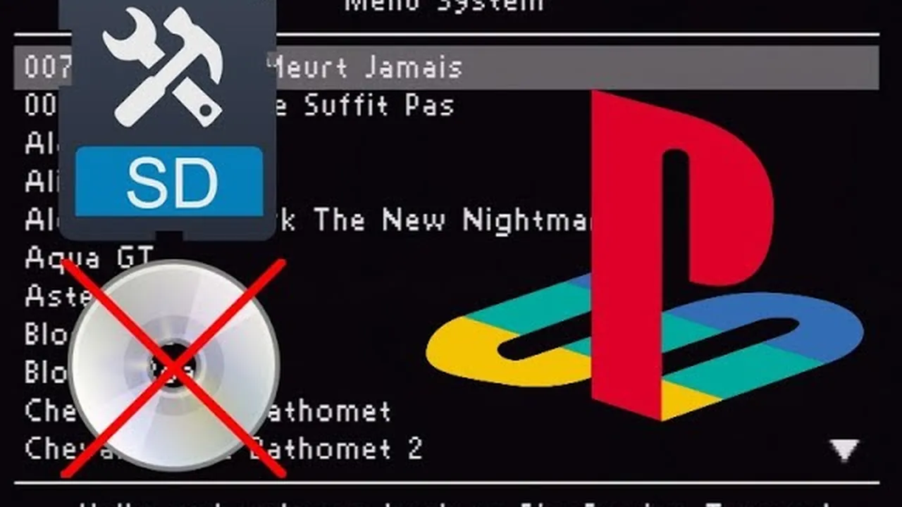 PSIO: NO CD Backups on Real PS1 Console - Playstation 1 Gameplay #1 [1080p 60FPS]