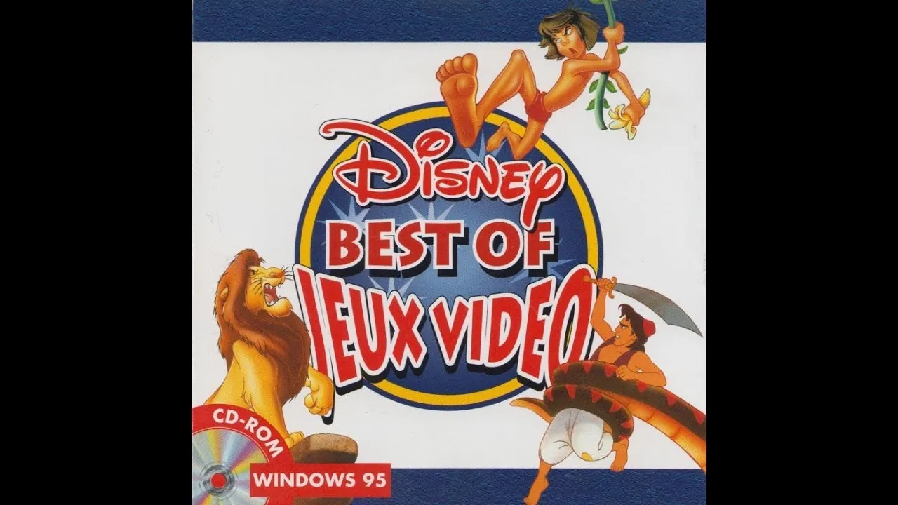Disney's Games Windows 95 port (Aladdin, Jungle Book, Lion King) PC Playthought HD [1080p 60fps]
