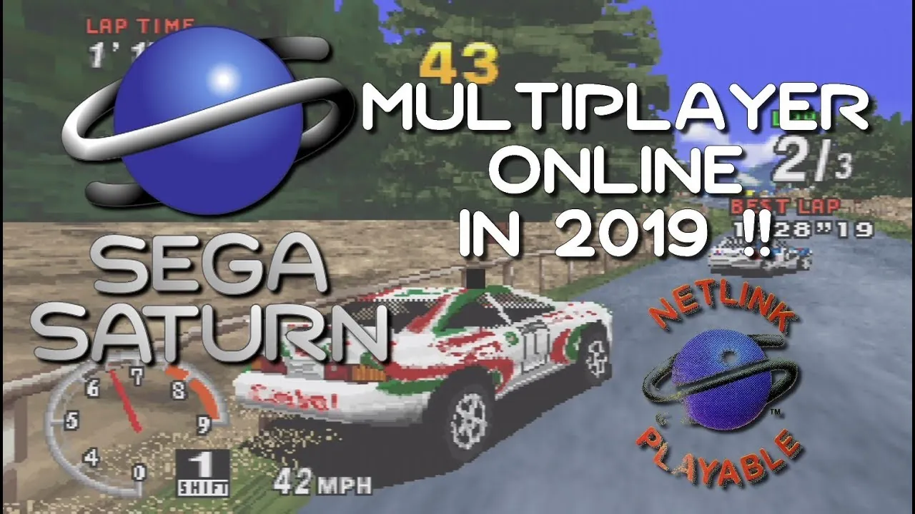 SEGA SATURN ONLINE IN 2019 ! Sega Rally, Daytona USA, Duke Nukem 3D (Netlink Online VOIP)